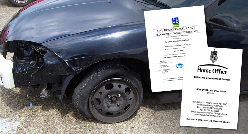 MagnumSpike Tyre Deflation Stops Vehicles Quickly and Safely