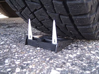 MagnumClaw will prevent vehicles from driving away